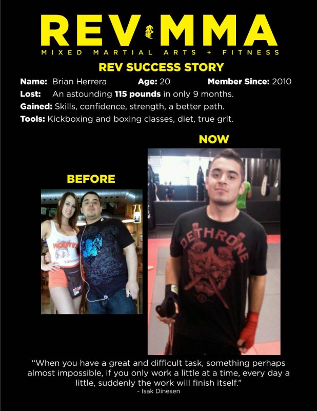 martial arts toronto transformation BRIAN